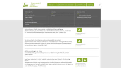 Checklisten Lebensmittelverschwendung