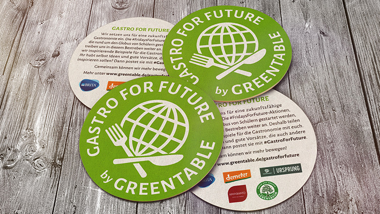 Bierdeckel Gastro For Future