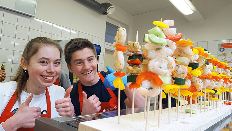 Schüler als Botschafter für gesunde Ernährung