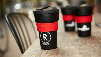 Becher refill it