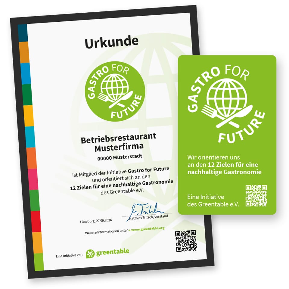 mitmachen-gastro-urkunde Greentable Auszeichnung